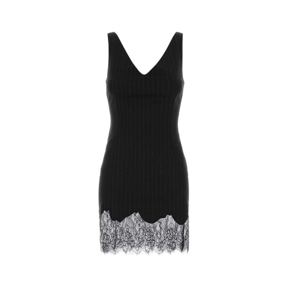 The Andamane Women Embroidered Twill Tori Mini Dress